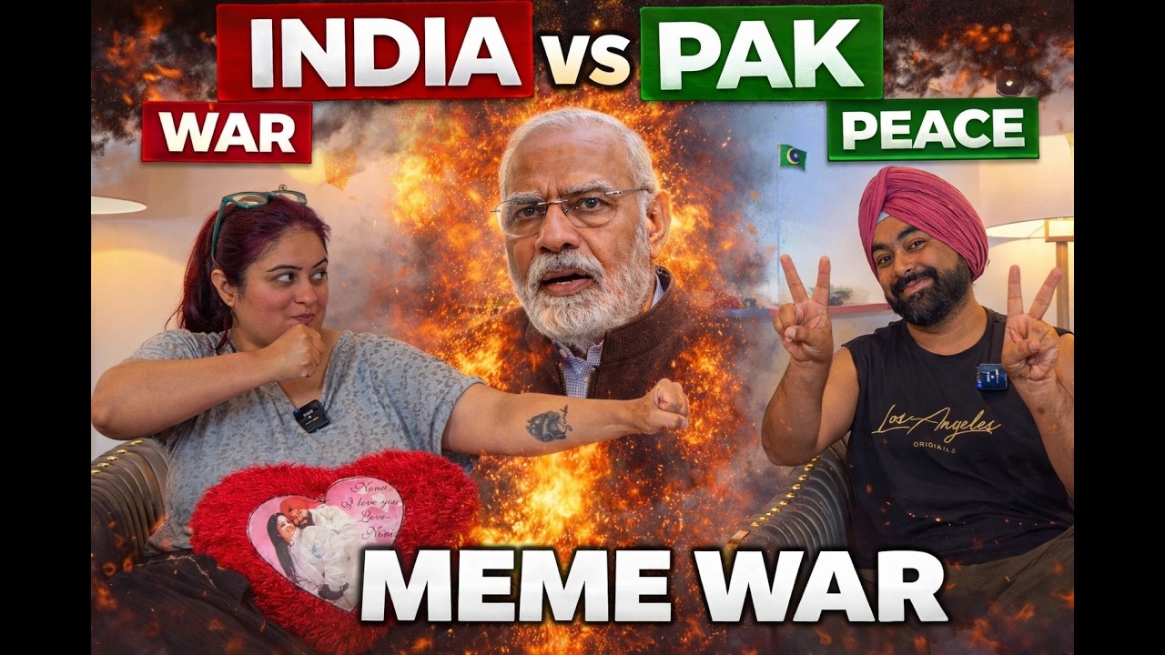 Preet Bani's Reacts To Funny Pakistani Memes!!! Jang Hogi Jab Modi Ne Pee Bhang Hogi