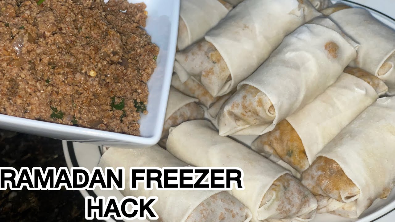 Beef Qeema Rolls Ramadan Freezer Hack | Ramadan Preparations 2026 | Ramadan Prep Series 