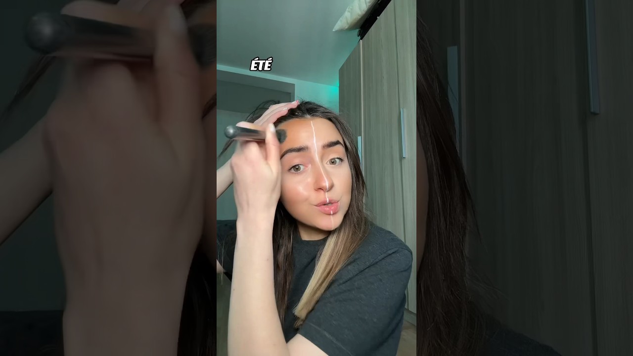 MAKEUP HIVER VS ETE #makeup #makeuplook #grwm #makeuptutorial #makeupartist #grwm #grwmmakeup