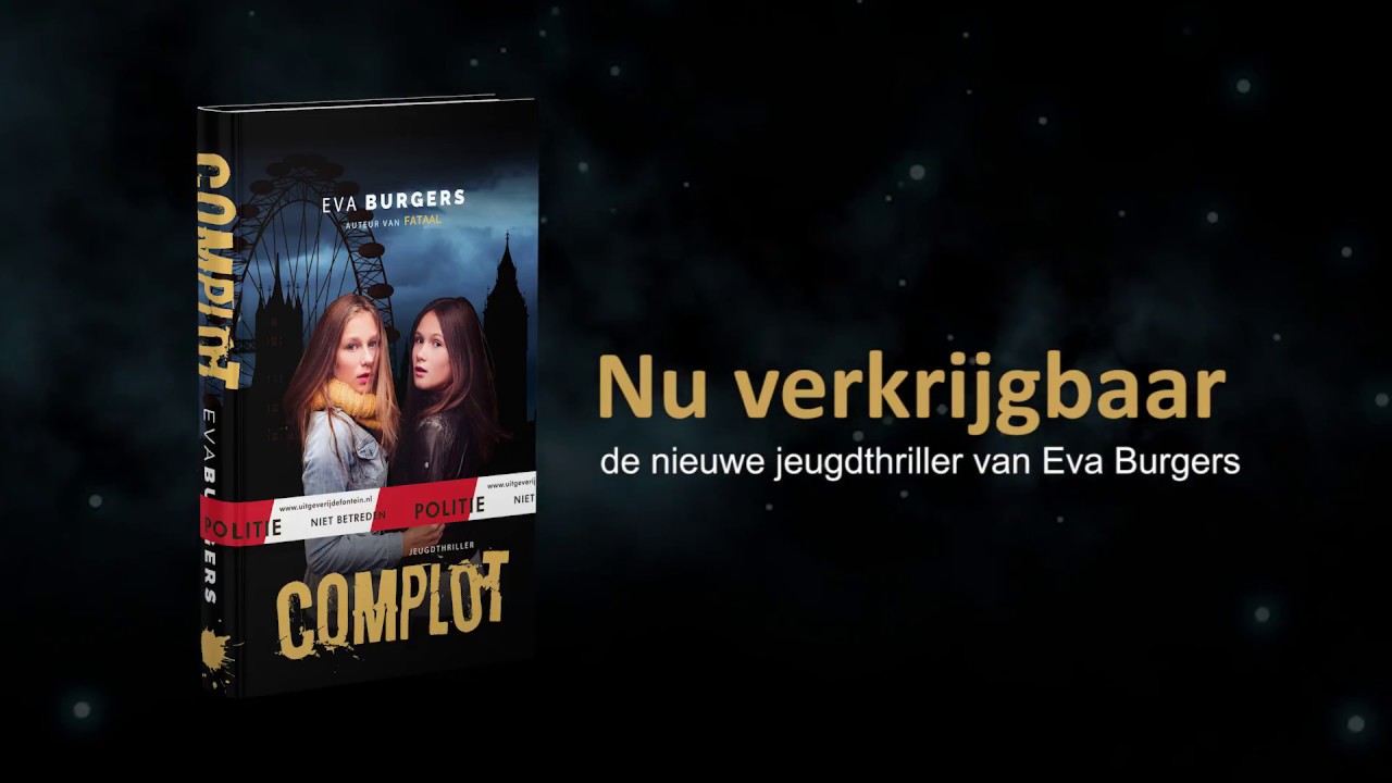 Boektrailer: Complot - Eva Burgers | Uitgeverij De Fontein