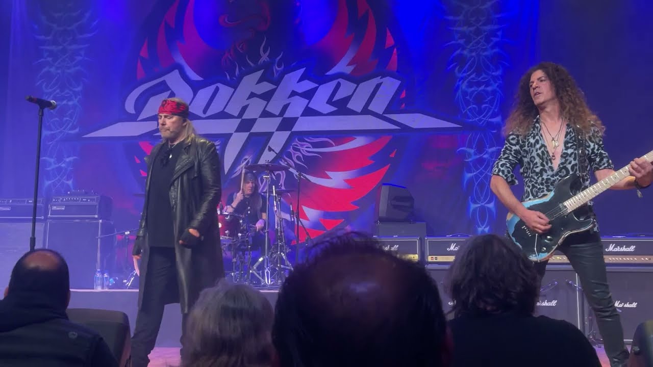 4K-HD Dokken -Alone Again 3/25/2022 Arcada Theater