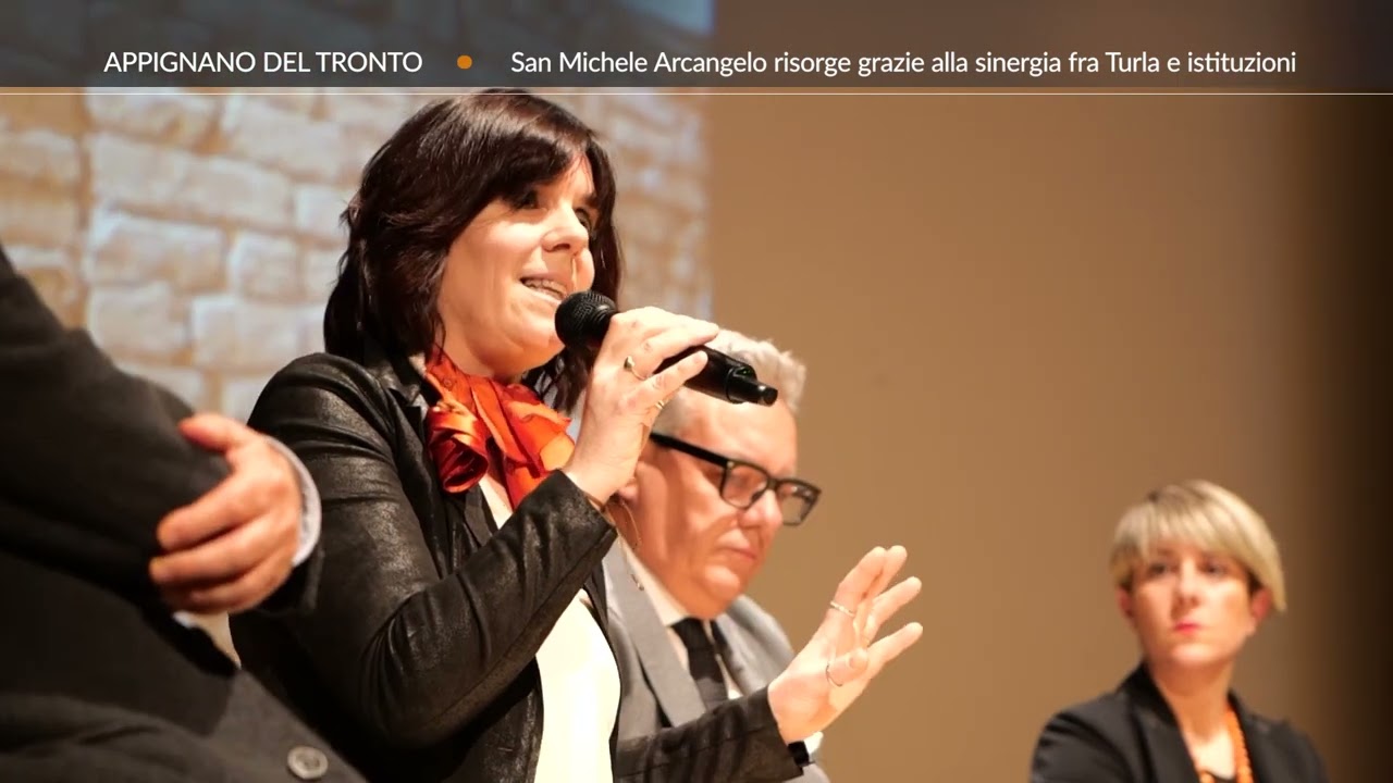 Roto TVRS Appignano del Tronto   Riapertura Chiesa S Michele Arcangelo
