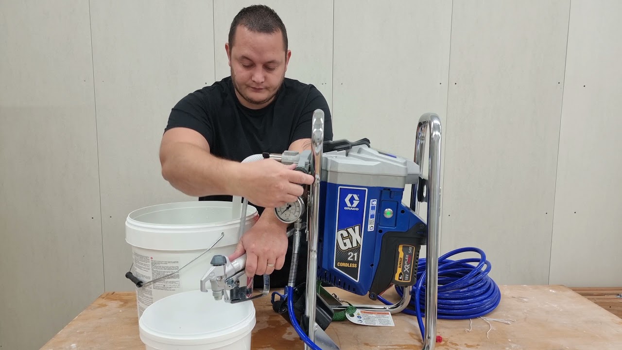 Présentation du GRACO GX21 sur batterie