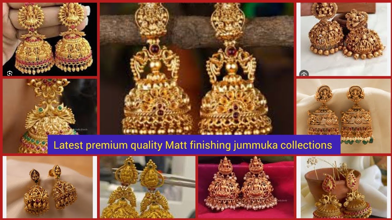 Latest premium quality Matt finishing jummuka collections 