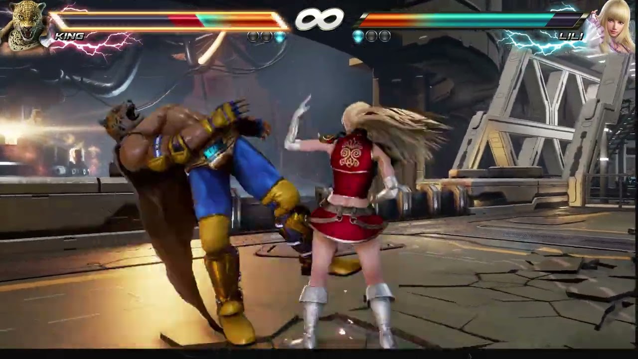 TEKKEN 7 king vs lili