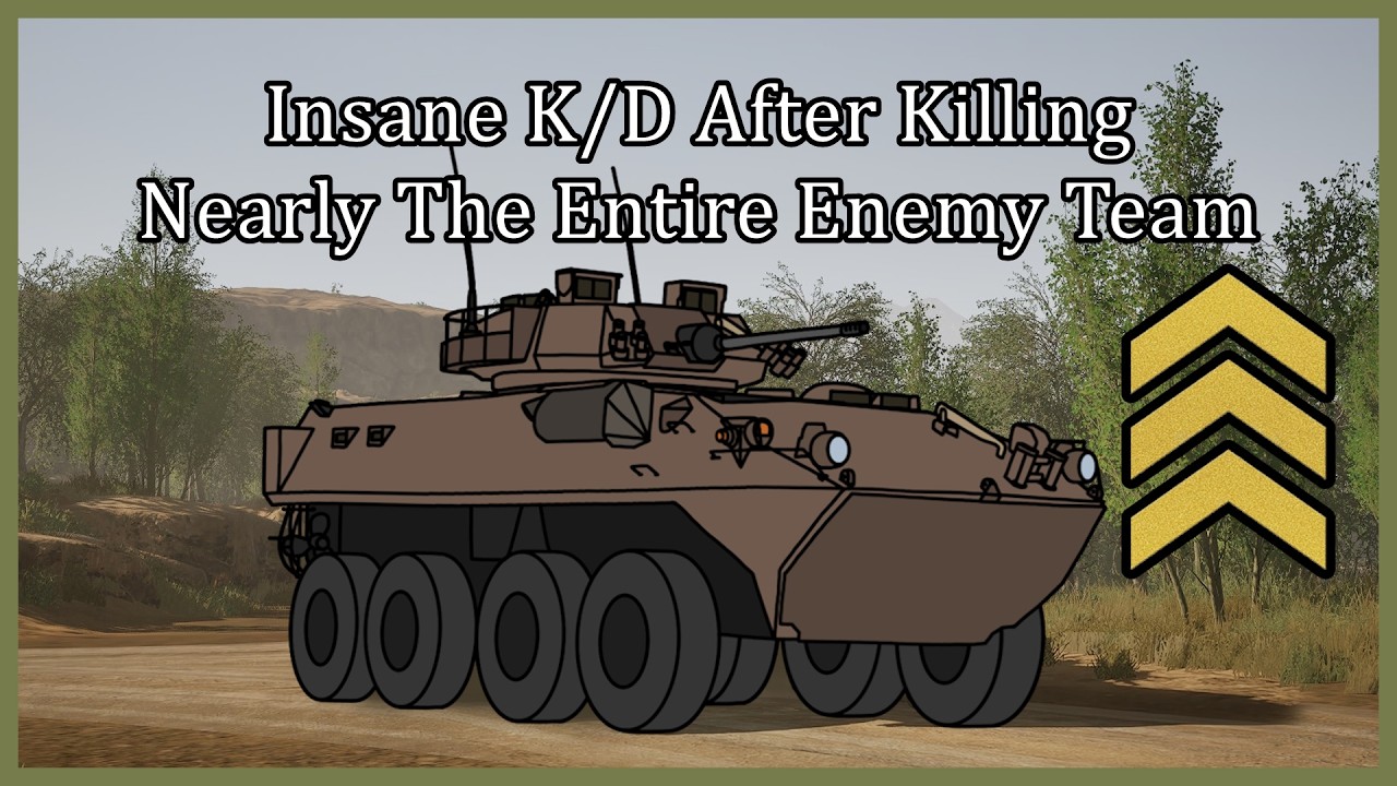 Solo Holding An Objective Against Waves of Enemy Infantry | Squad Vehicle Gameplay