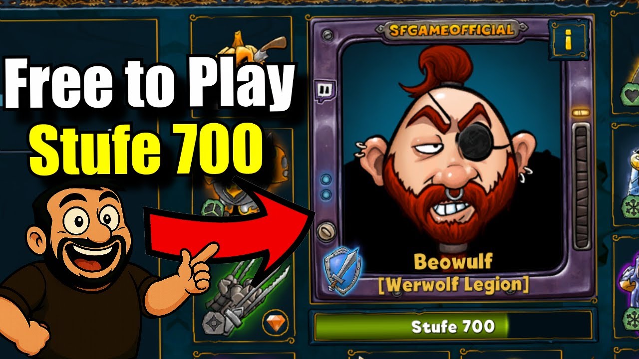 Shakes & Fidget - Erster F2P Spieler erreicht Stufe 700! *2214 SFGame