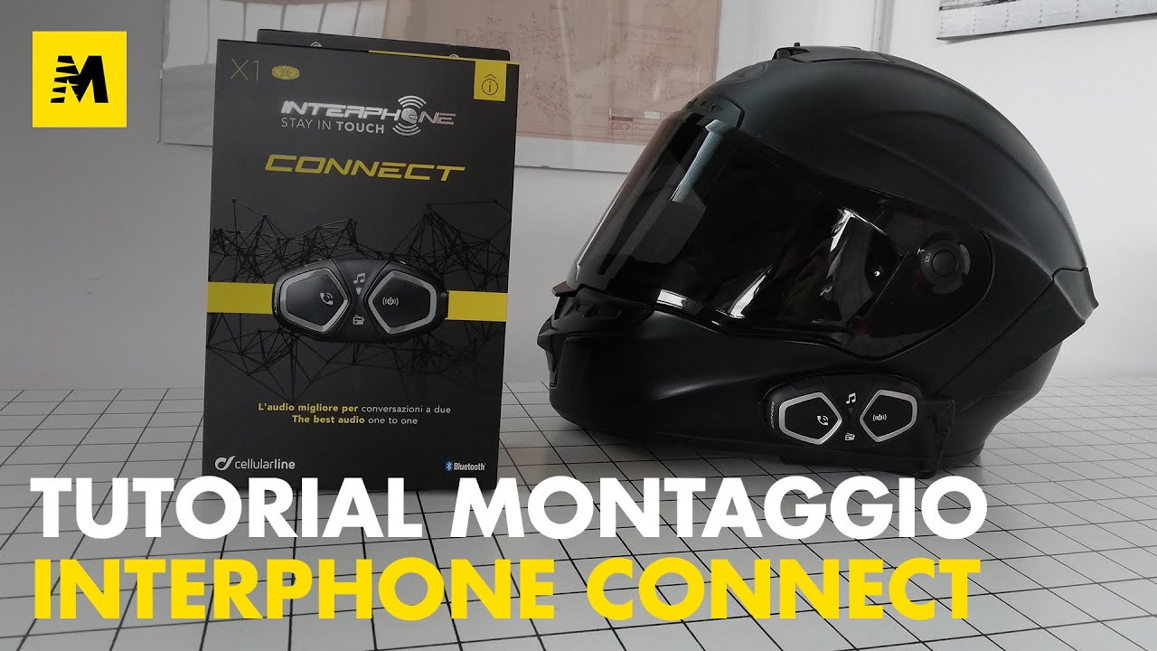 Tutorial Interphone: come montare l'interfono sul casco in 3 passaggi