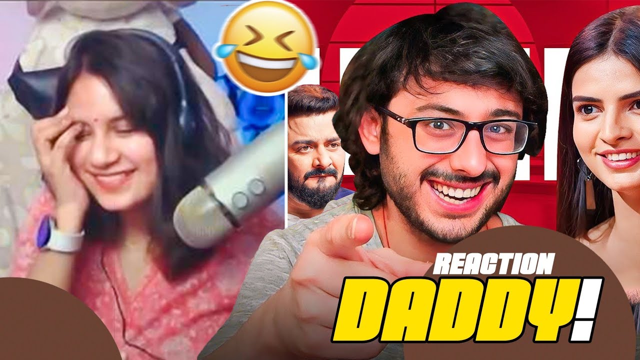 Daddy Daughter Lovestory @CarryMinati REACTION ! sorry for this 😔