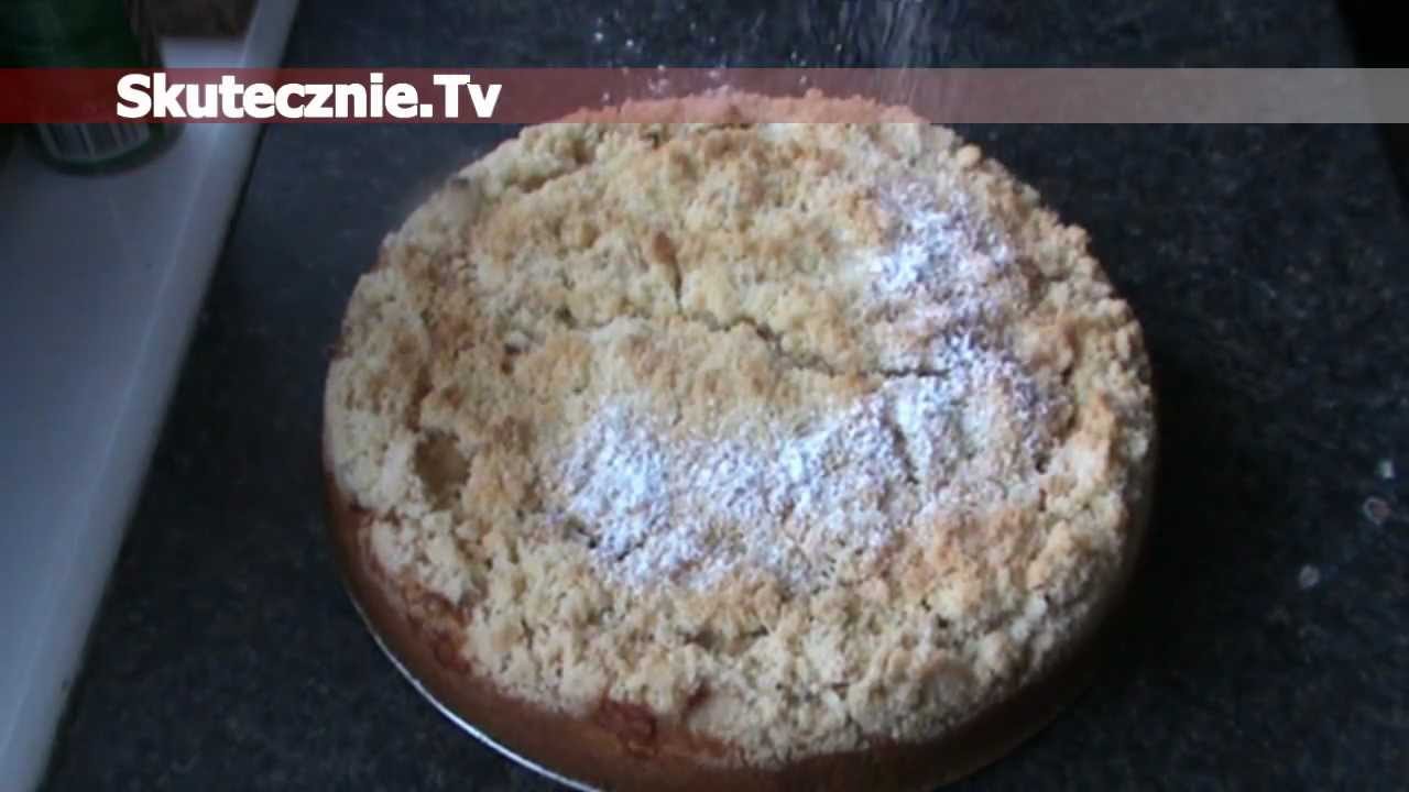 Wilgotne ciasto jogurtowe z jabłkami pod kruszonką :: Skutecznie.Tv [HD]