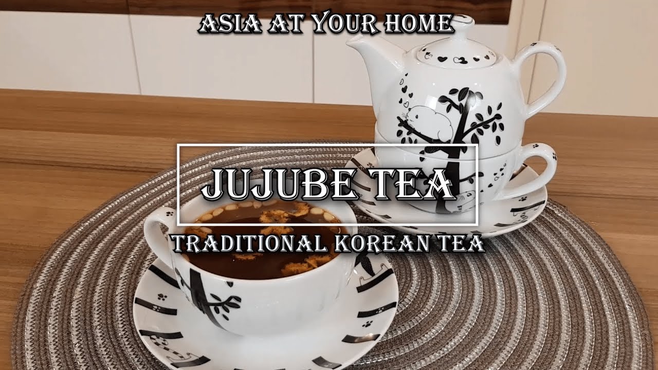 Jujube tea (traditional Korean tea) 대추차