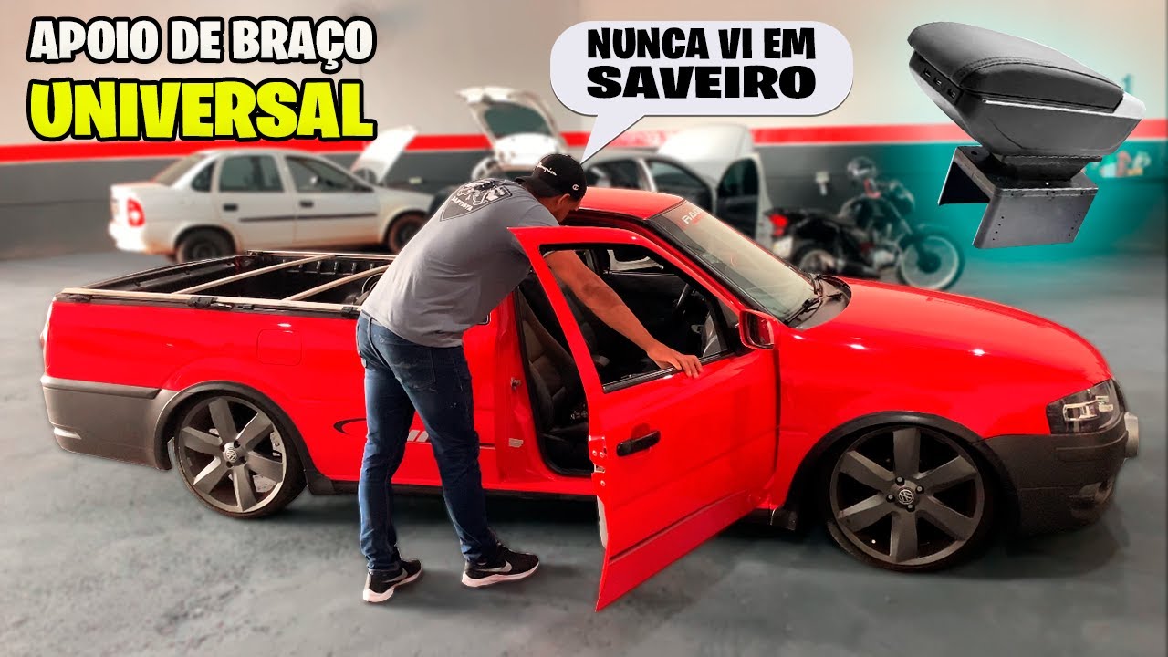 APOIO DE BRAÇO UNIVERSAL *É CARO?* SAVEIRO SURF 😍