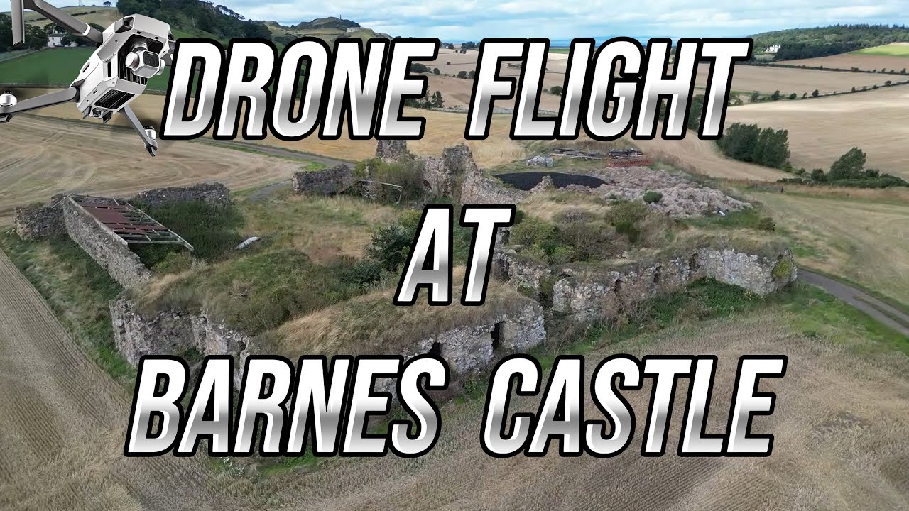 Barnes Castle Drone Flight