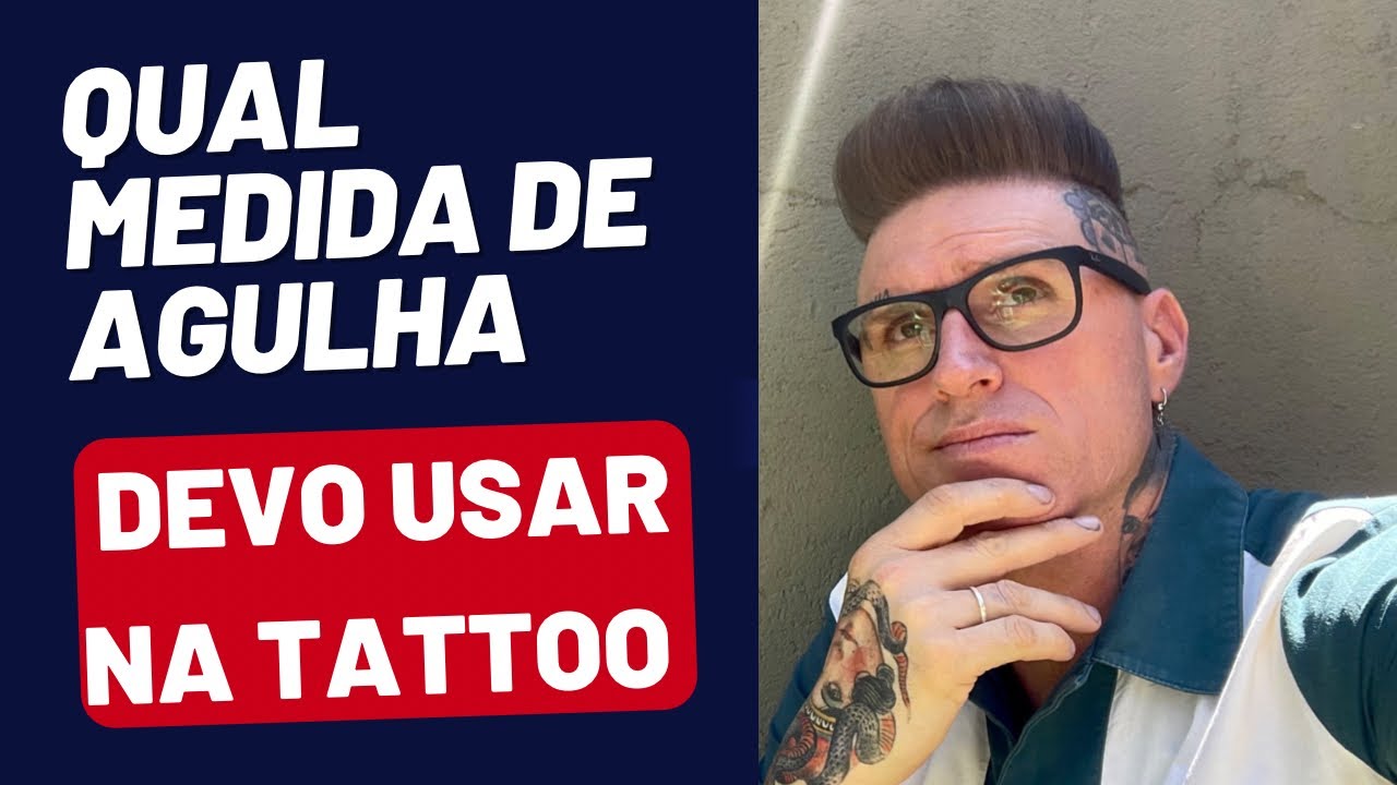 Qual medida de agulha usar na Tattoo Old School ?