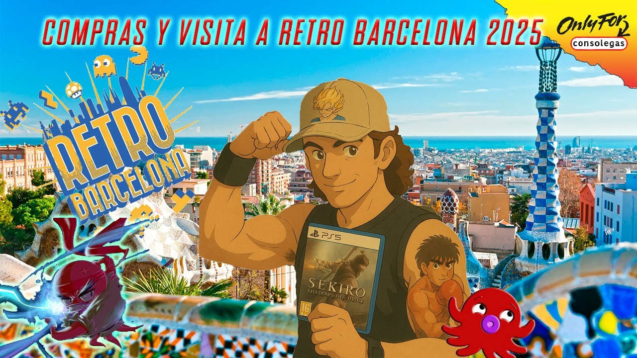 RETRO BARCELONA 2025 - Compras y Visita a la gran fiesta del mundo del videojuego Retro.