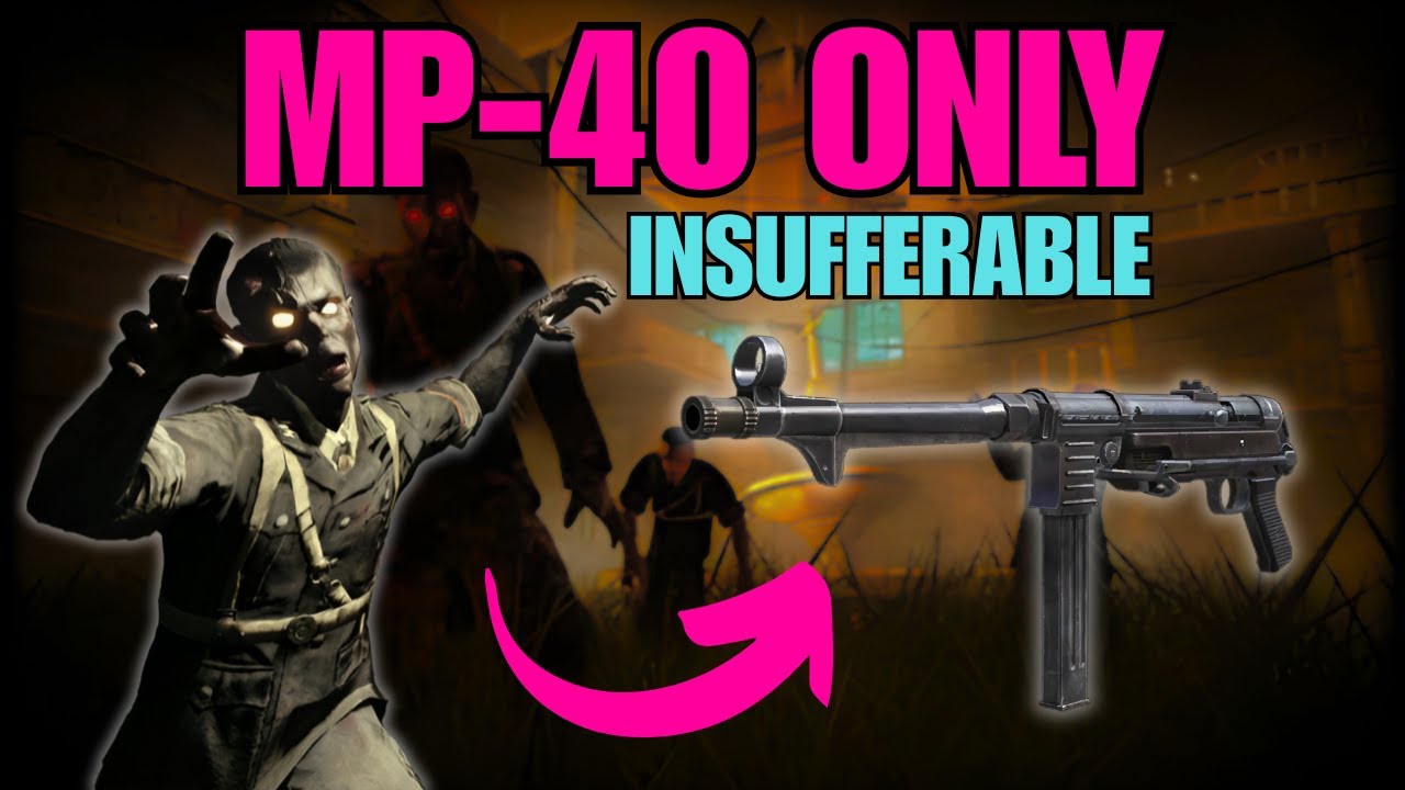 MP-40 Only, BO1 Zombies (INSUFFERABLE)