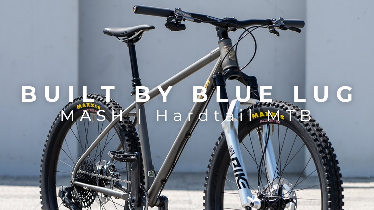 MASH Hardtail MTB BUILT BY BLUE LUG for phone-ずっと見てられる自転車組み立て#7-