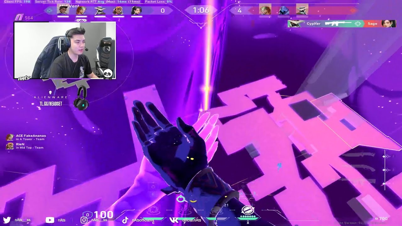 30+ KILLS! ASCENT! LIQUID NATS PRO ASTRA VALORANT RANKED GAMEPLAY [Full Match VOD]