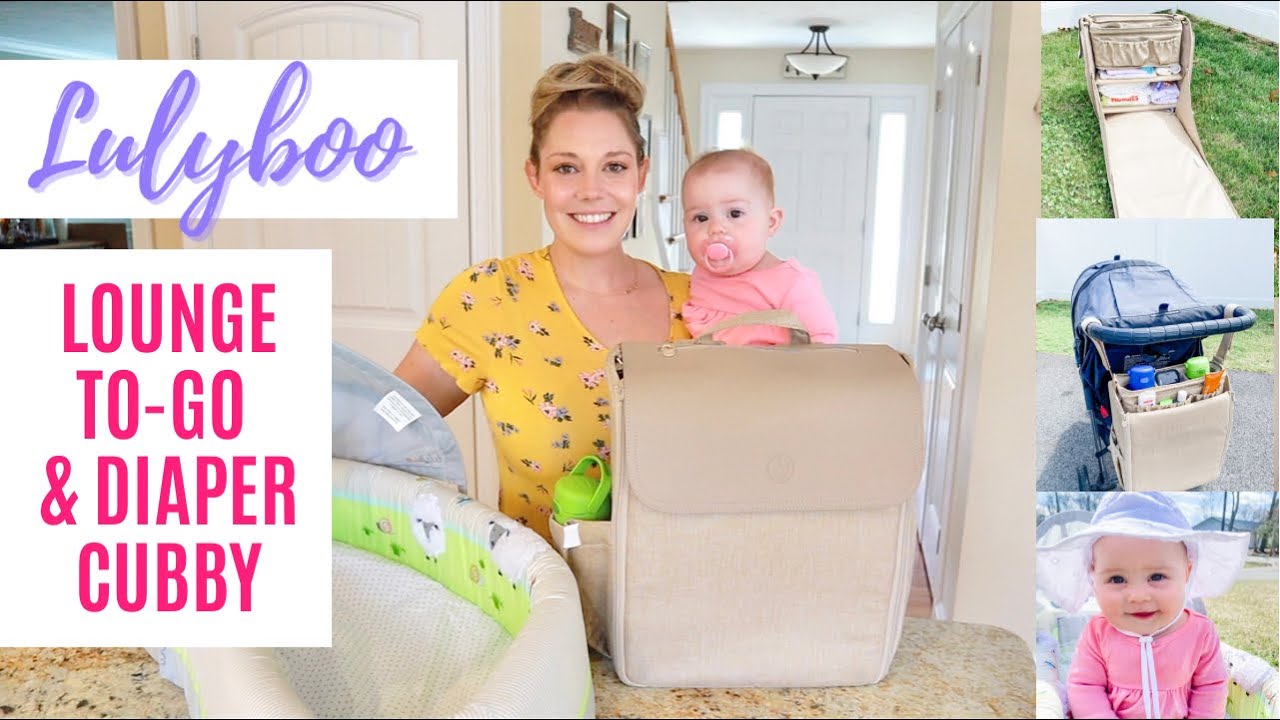 ON THE GO BABY PRODUCTS | LULYBOO LOUNGE TO-GO BASSINET & DIAPER CUBBY | WHAT'S IN MY DIAPER BAG