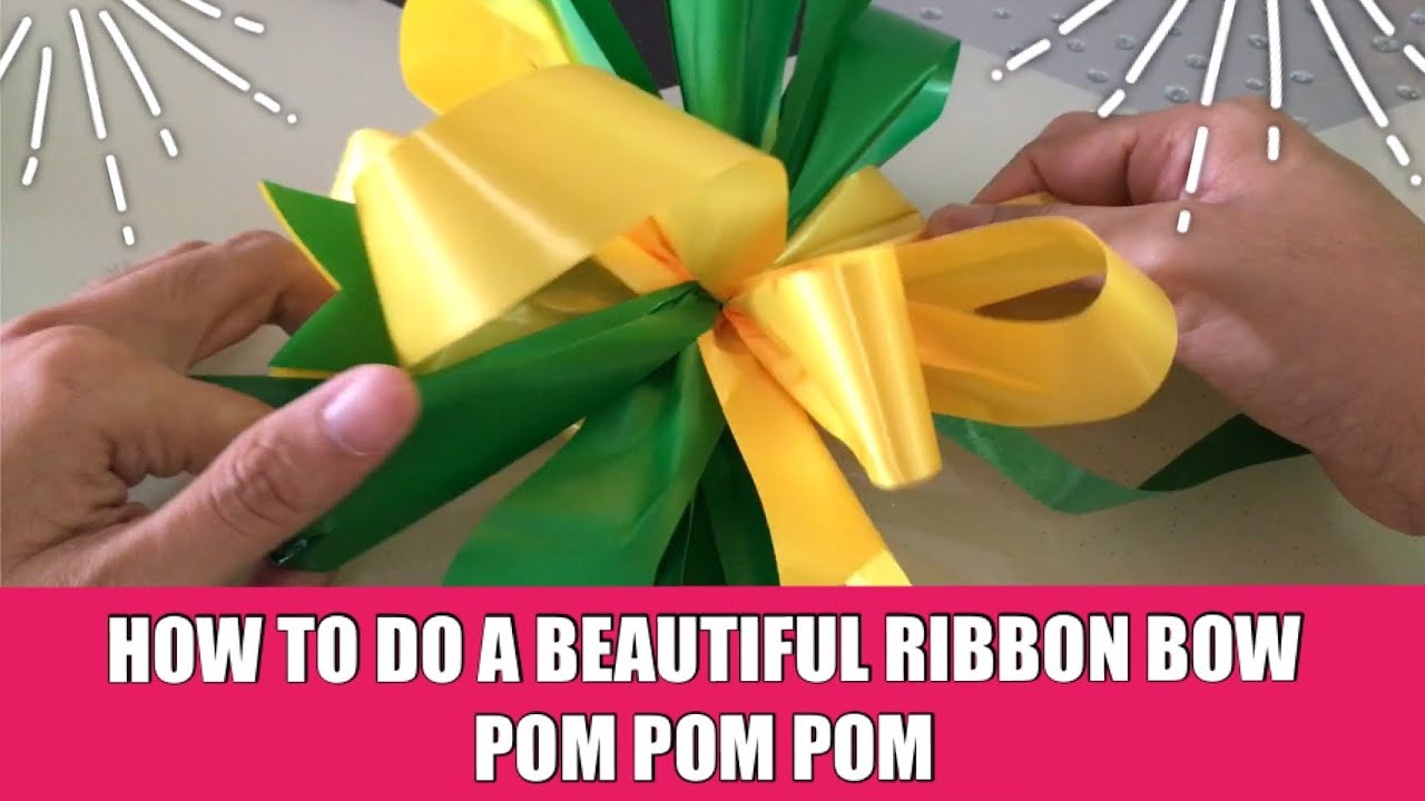 How to Make Beautiful Ribbon Bow with Two Different Colours #DIY #MakeRibbonBow #YourOwn #EasyRibbon