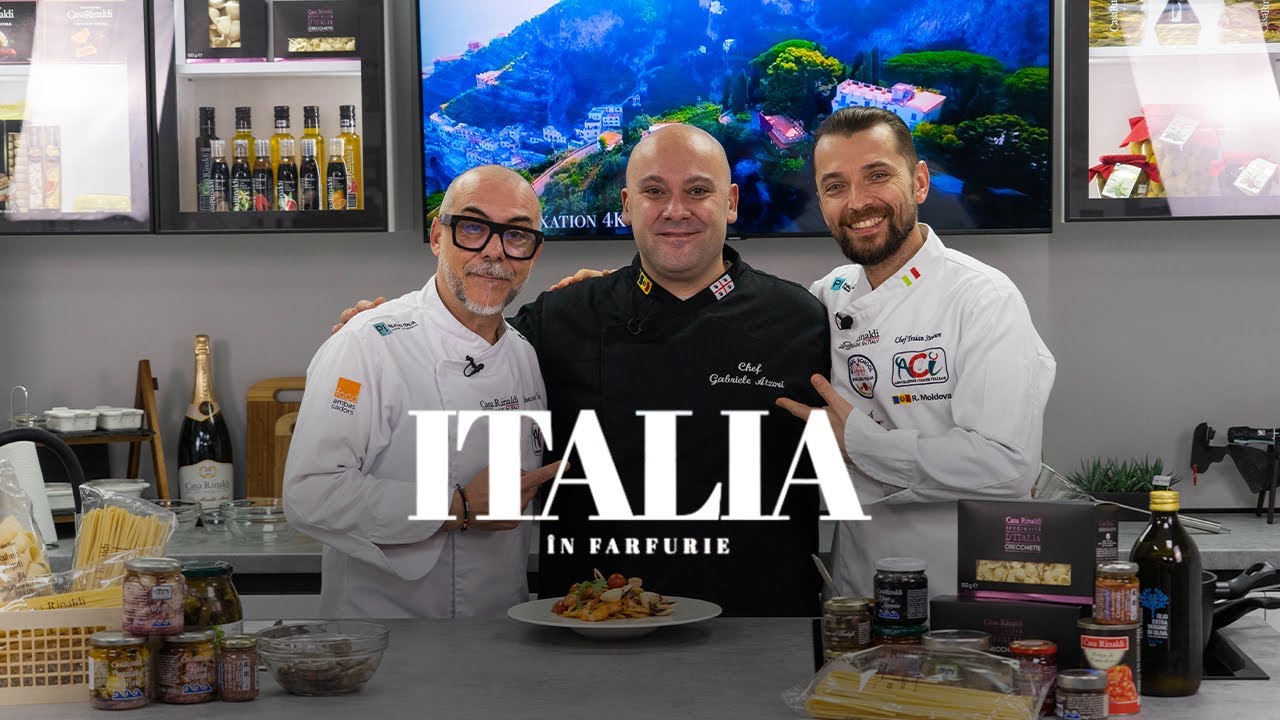 Italia în Farfurie - Linguine cu fructe de mare by Chef Gabriele Atzori