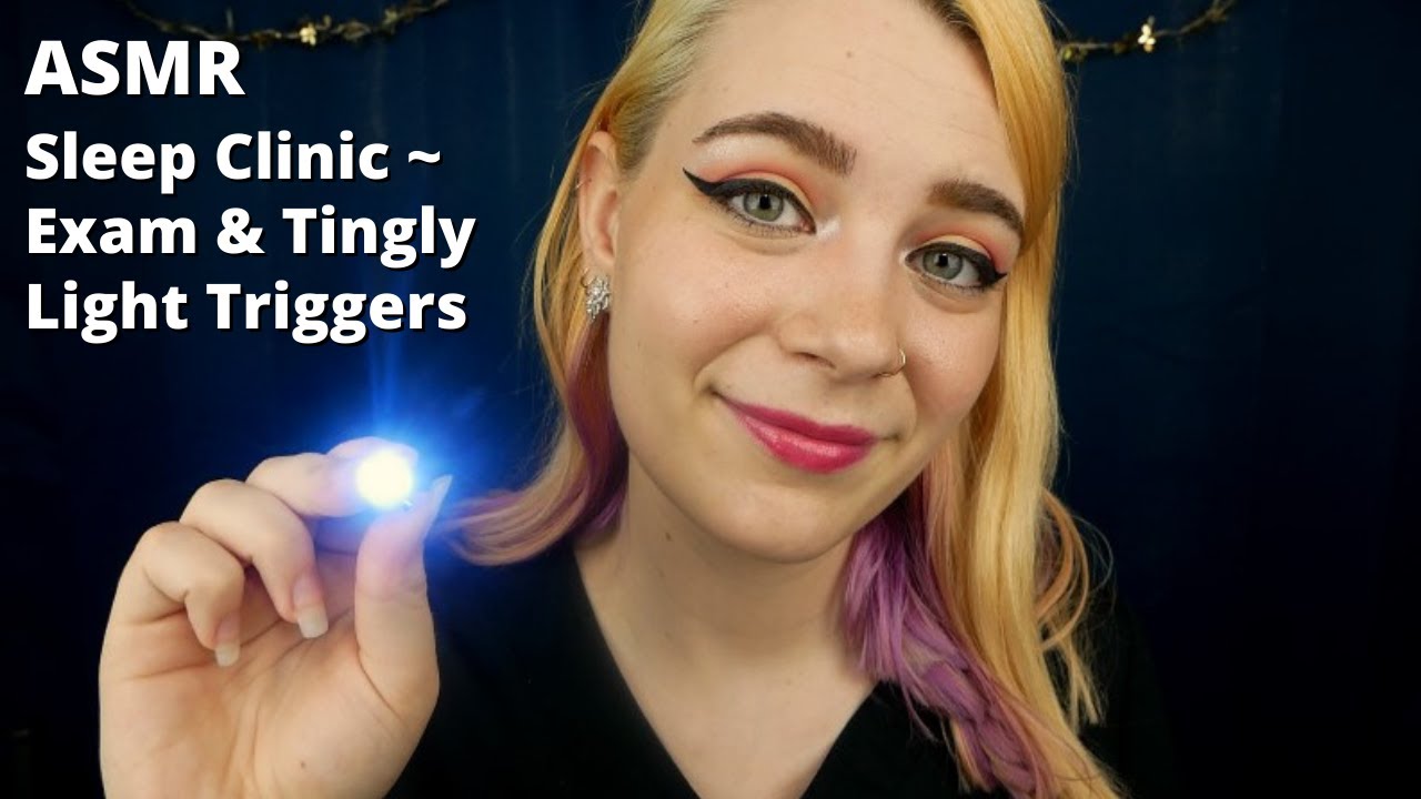 ASMR Tingly Sleep Clinic w/ Exam & Relaxing Triggers 💤 | Soft Spoken Medical RP