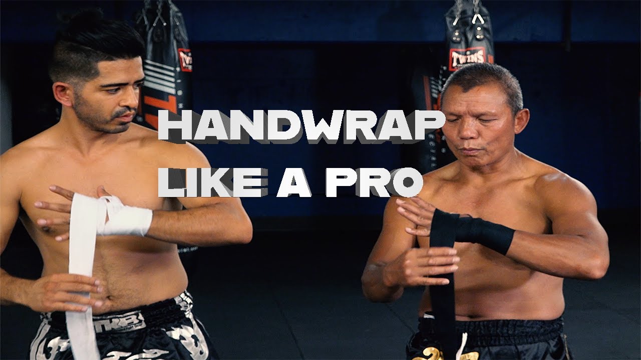 Hand Wraps for Muay Thai or boxing - by Ajahn Suchart