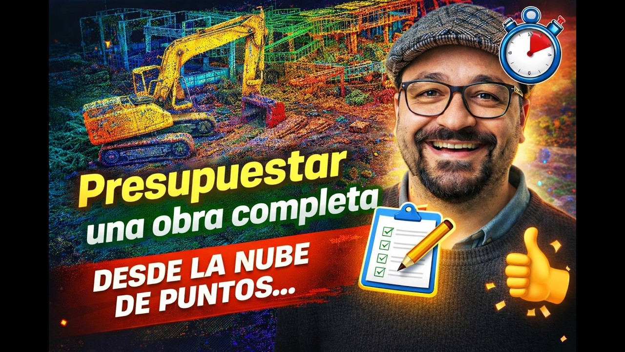 Presupuestar una obra completa desde la Nube de Puntos.. es posible?