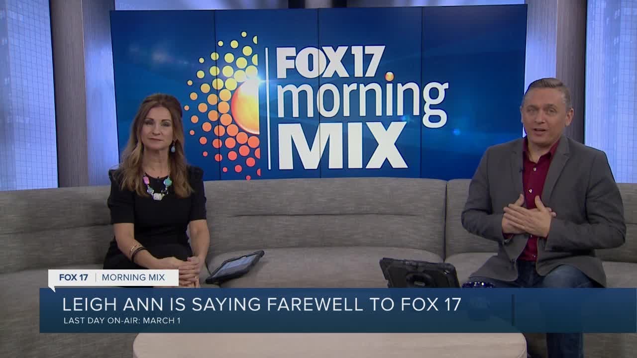 Leigh Ann Towne says farewell to Fox 17