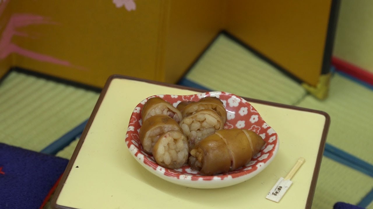 MiniFood Squid rice 食べれるミニチュアイカ飯