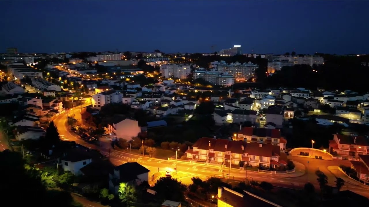 Vildemoinhos - Viseu - Day & Night - Vista Aérea