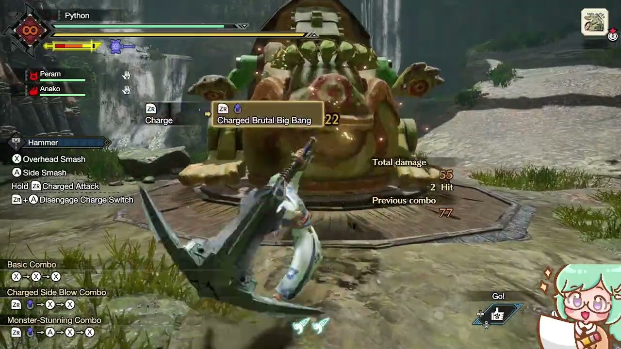 Monster Hunter Rise: Hammer basics for my friends 03