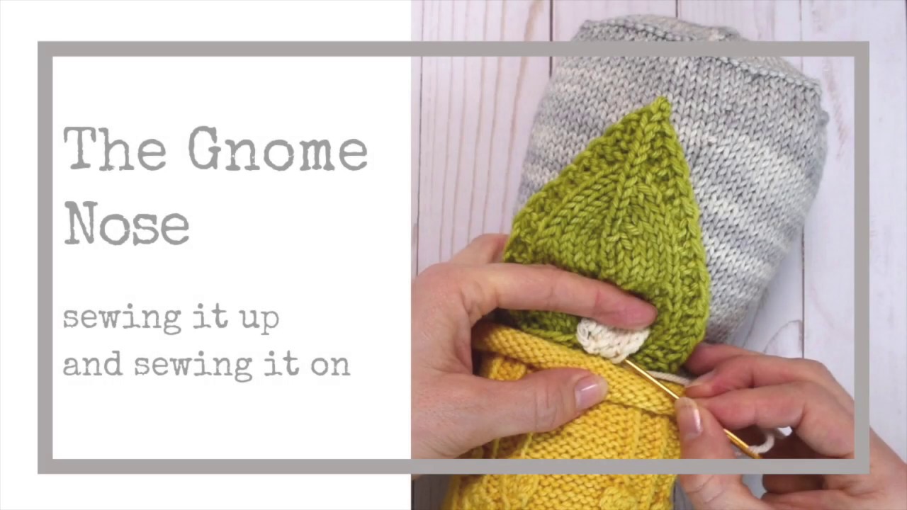 Attaching the Gnome Nose: a Gnome De Plume Tutorial