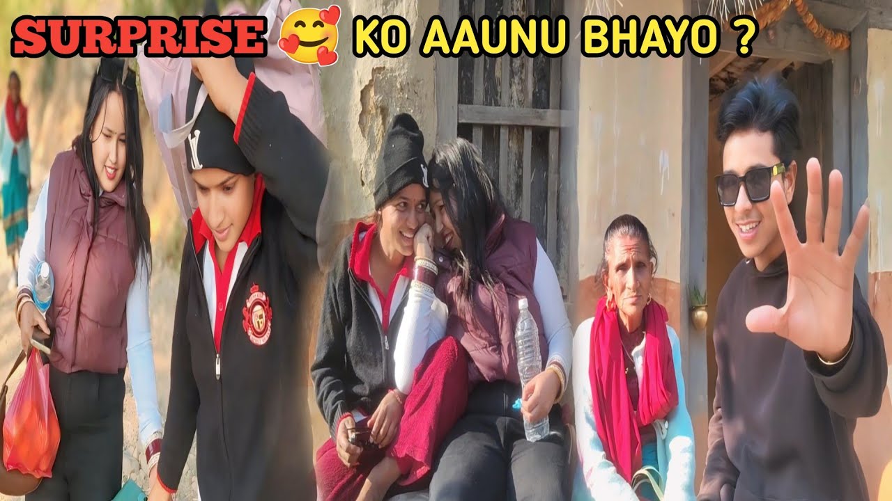 Surprise🥰 Aaj Ko Aaunu Bhayo ? Hajur Aama Pani Aaunu Bhayo Dherai Din Pachi || Sita Subash Vlog ||
