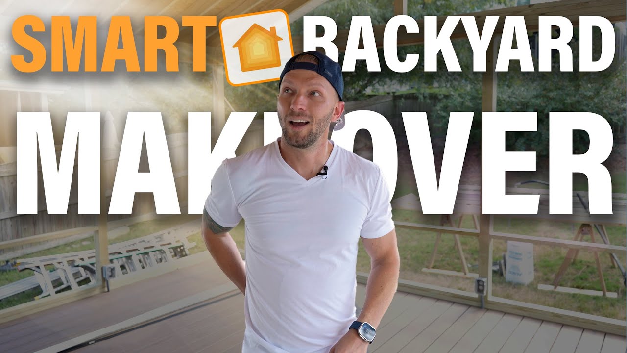 Smart Home Tech Meets the Outdoors! Insane Backyard Makeover! 🏡✨