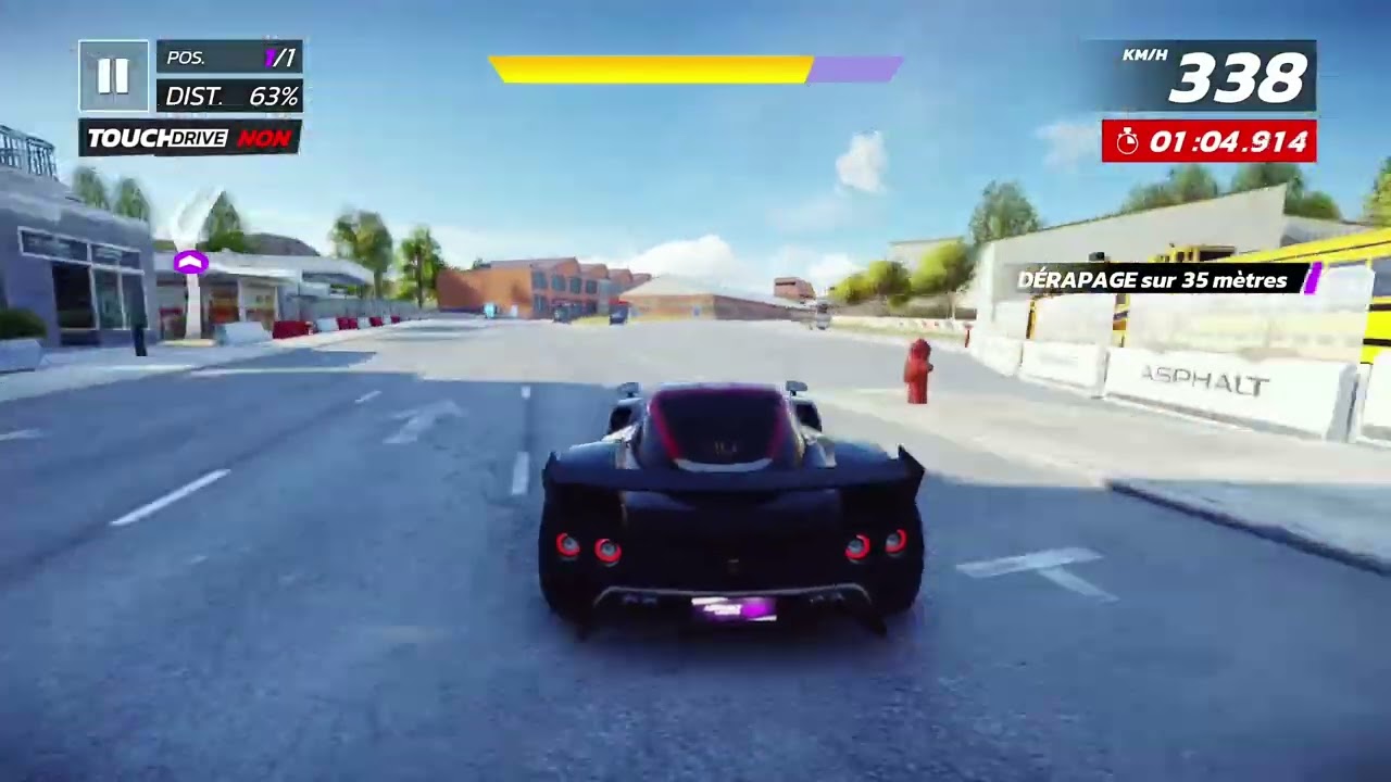 Asphalt Legend Unite Traque - Émeute: Arash AF10 Top 1%