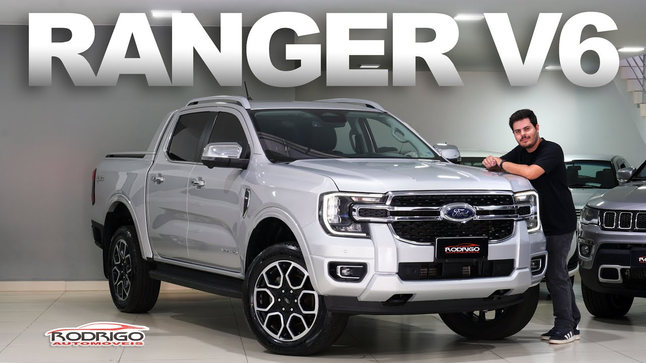 NOVA RANGER V6 DIESEL à venda na Rodrigo! A MELHOR CAMIONETE QUE JÁ VENDEMOS - Limited Plus 2024