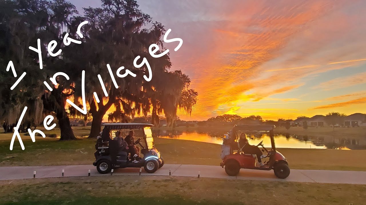 1 year in The Villages, Florida. A glimpse of what our life was like here this first year.