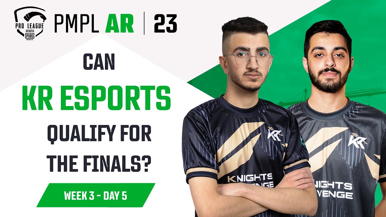 [EN] 2023 PMPL Arabia W3D5 | Fall | Can KR ESPORTS qualify for the Finals?