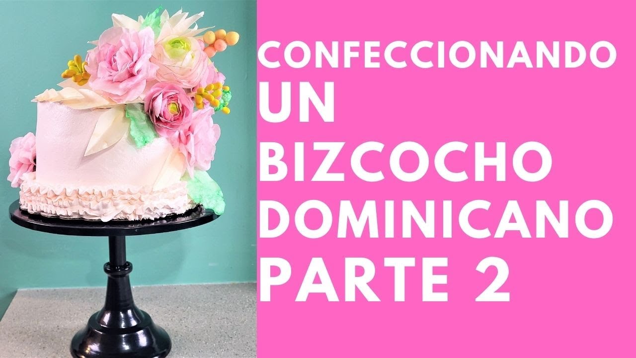 Confeccionando un Bizcocho Dominicano Parte 2