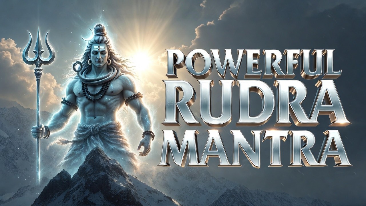 Powerful Rudra Mantra for Protection, Strength & Removing Negative Energy| Om Namo Bhagavate Rudray
