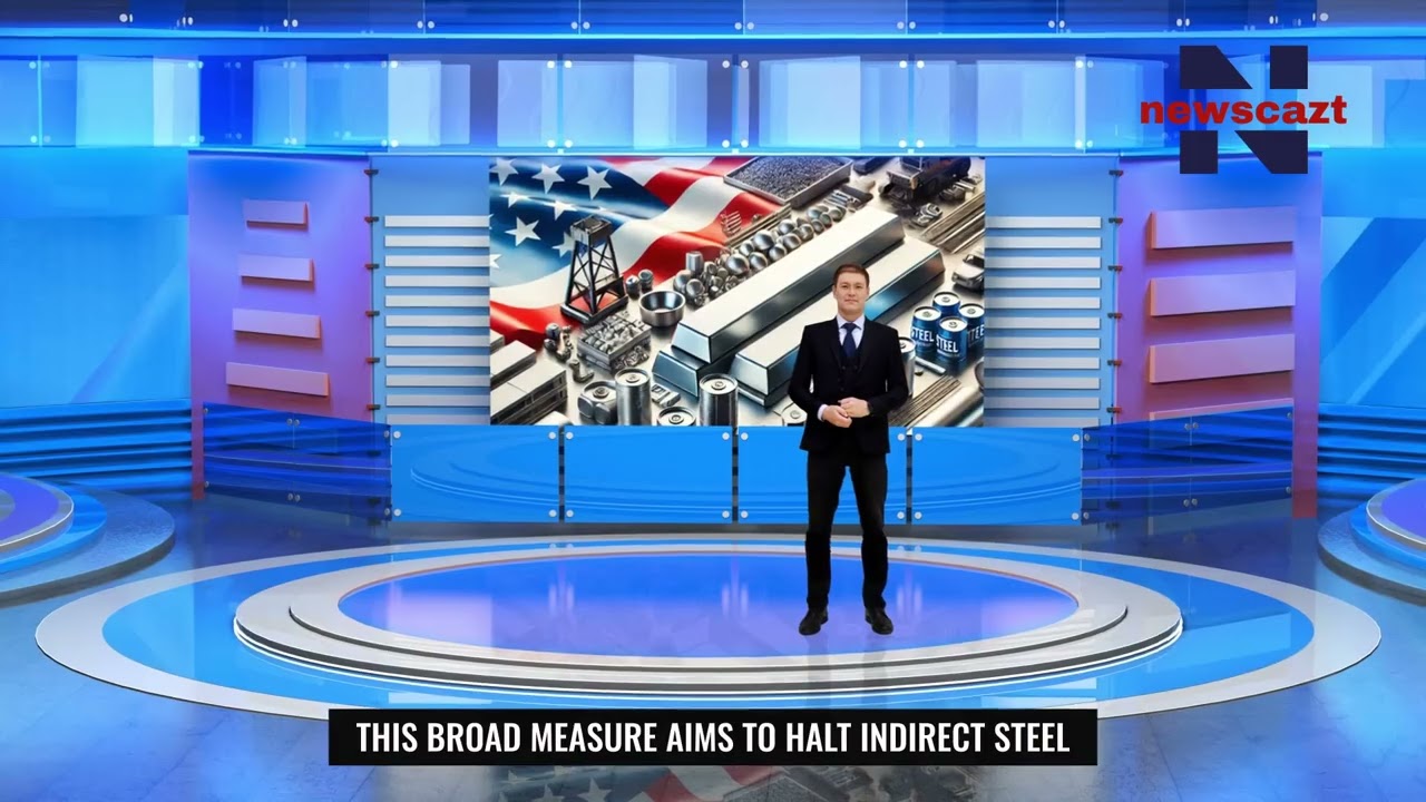 Trump's Massive Steel & Aluminum Tariffs Spark Global Trade Tensions: Europe Hits Back | Newscazt