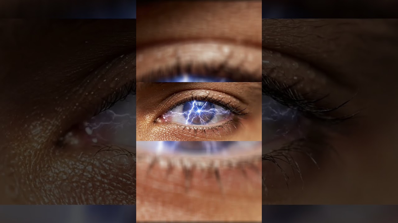 a blink of an eye that produces a lightning effect #ai #aieffect #aieffects #asmr #lighting