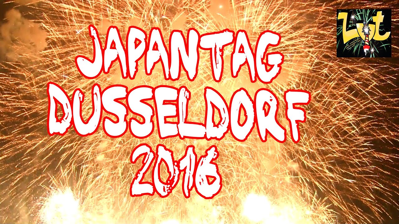 Japantag 2016 Düsseldorf Feuerwerk