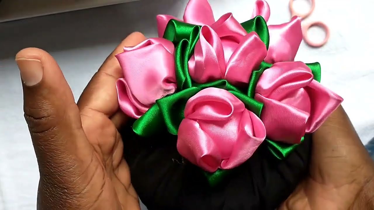 Diy, olha que peso de porta top, tulipa de cetim🌷🌷🌷