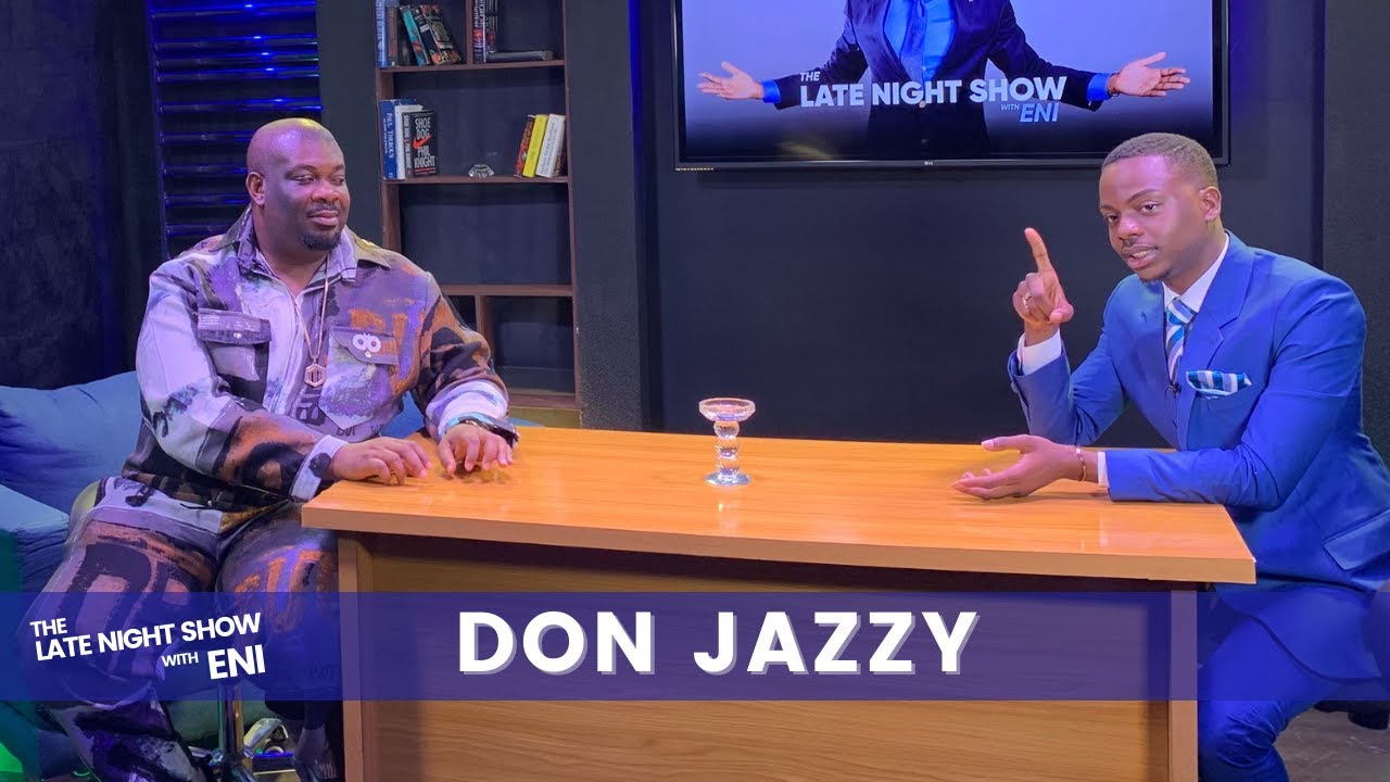 Don Jazzy on The Late Night Show with Eni.