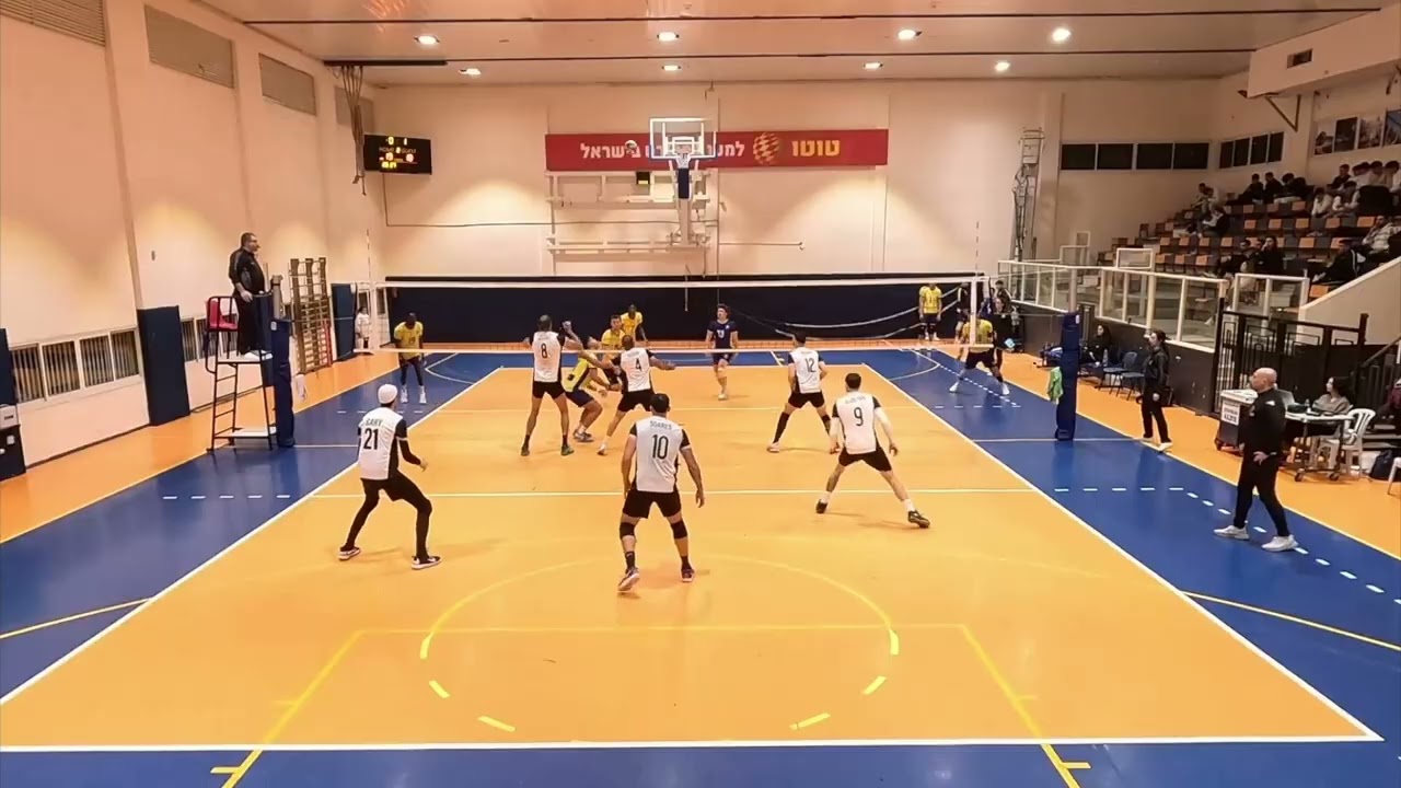 Grady Hoffman Libero Round 1 Highlights - Maccabi Ashdod #13