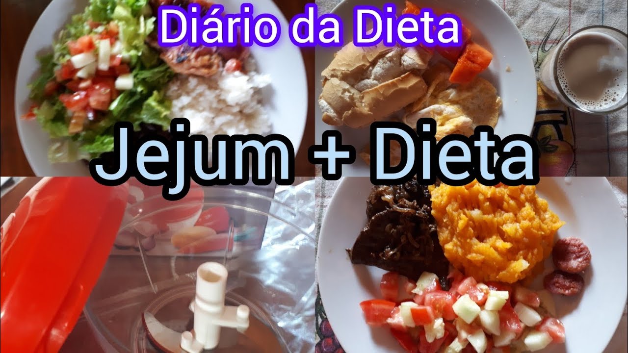 Diário da Dieta: Jejum e Dieta/2dias comigo.