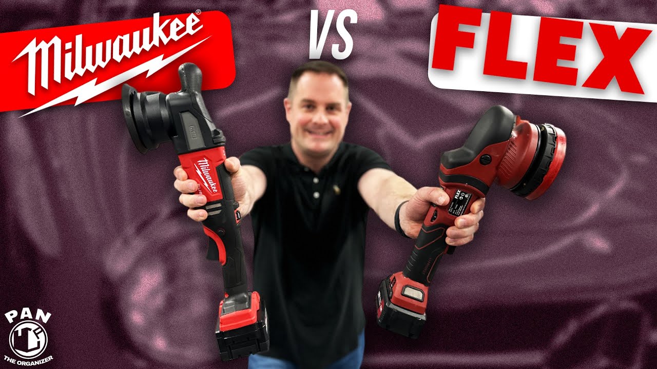Milwaukee VS Flex - Cordless Polisher Battle!