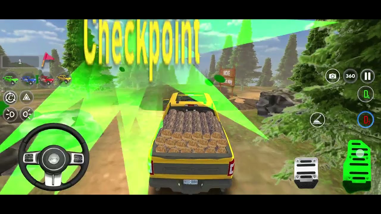 Game 4×4 Offroad Jeep Driving 3D - Drive SUV 4x4 Jeep Offroad Game